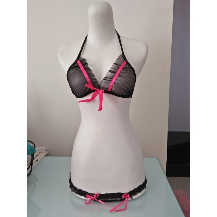 Lingerie Black Bikini Set BC10087B LingerieOnYou