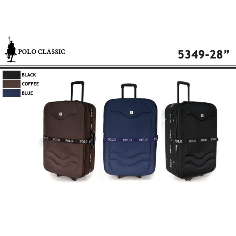 BagCorner - Koper 28 Inch Jumbo Bagasi Polo Classic Original 5349 Promo Cuci Gudang