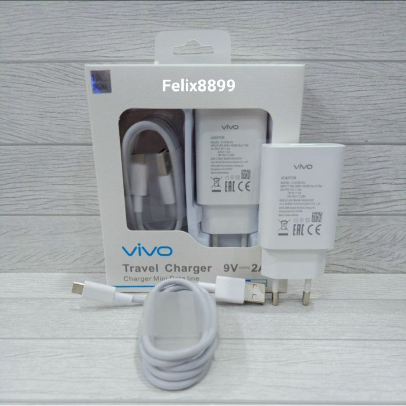 Charger Vivo Y01 Y02 Y01a  Fast Charging 18W Original Micro USB