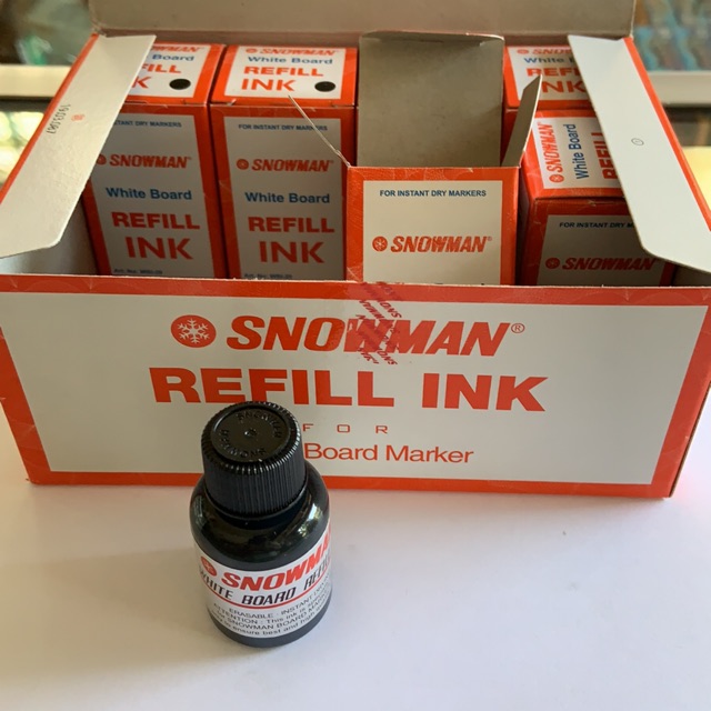 

SNOWMAN Tinta Isi Ulang Spidol Whiteboard Wbi Marker Papan Tulis