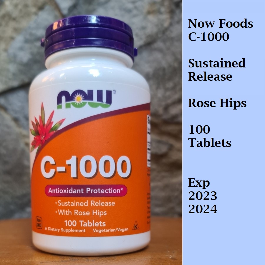 NOW FOODS VITAMIN C 1000 MG 100 CT Vit C1000 1000mg Food VitC