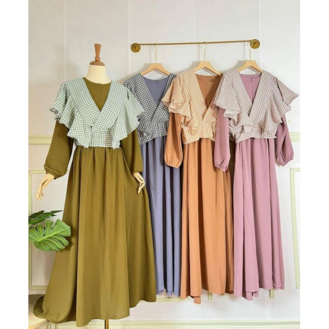 gamis outer noni kotak