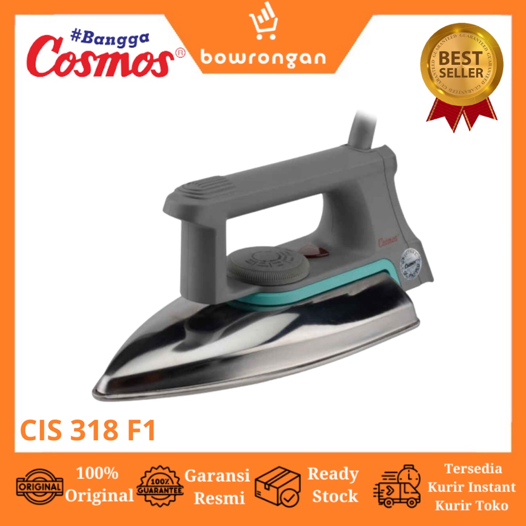 COSMOS SETRIKA LISTRIK ELECTRIC IRON CIS 318 F1