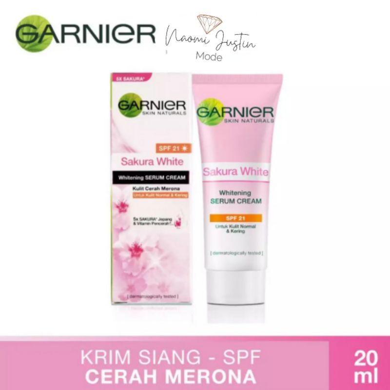 Garnier Light Bright Complete / Sakura Glow Travel Kit 1paket isi 5