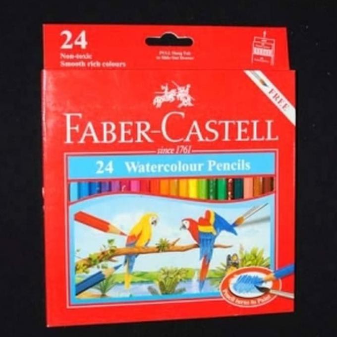 

Sale!! Pensil Warna Faber Castell Watercolour 24 Terbaru