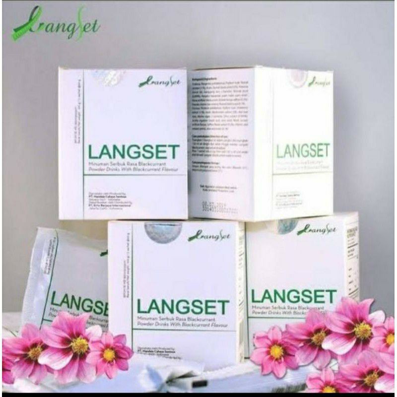 LANGSET SLIMMING DRINK/ MINUMAN PELANGSING / MINUMAN DIET