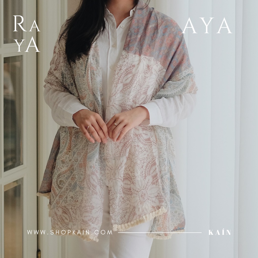 SHOPKAIN Aya Shawl - The Raya Edit