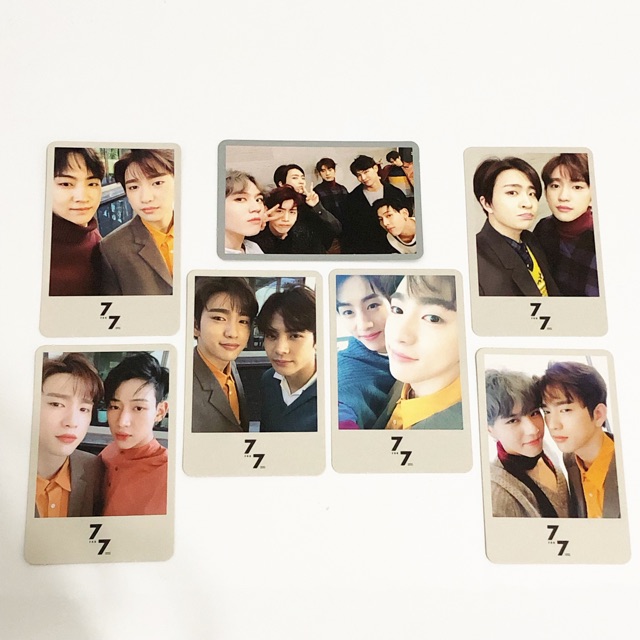 GOT7 - 7FOR7 PRESENT EDITION JINYOUNG UNIT PHOTOCARD