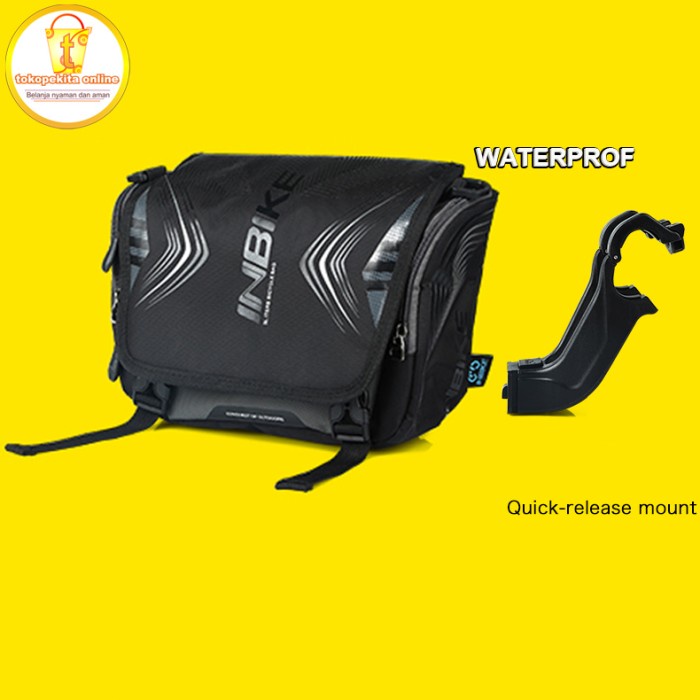 INBIKE Handlebar Bag Tas Seli Sepeda Lipat Touring Waterproof BEST SELLER