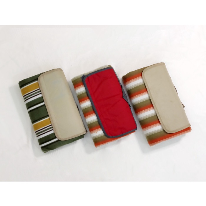 TIKAR-KARPET- PICNIC RUG / TIKAR LIPAT / TIKAR PIKNIK - MERAH -KARPET-TIKAR.