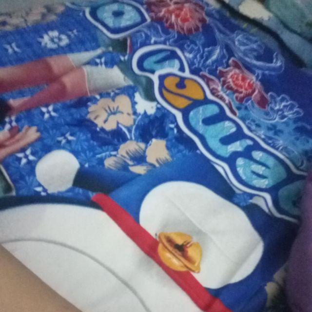 Sprei Bonita Disperse 3d Random Blue Ukuran 120x200 Cm