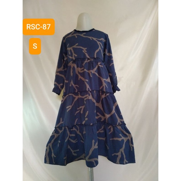 Gamis Rempel Susun Anak Perempuan RSC.H - Babonirengbatik