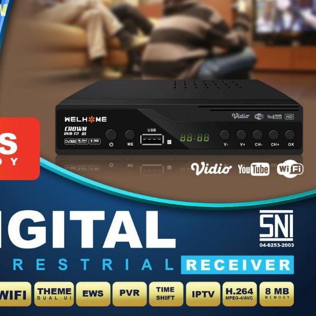 ➺ Set Top Box Tv Digital Luby T2-01 / Receiver Tv Digital Luby / STB TV Murah / Set Top Box TV Analo