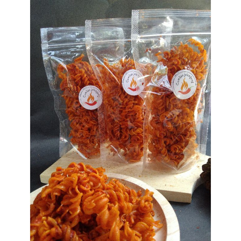 

spiral bantat / pedas jelengeng / 250gr / Bestseller