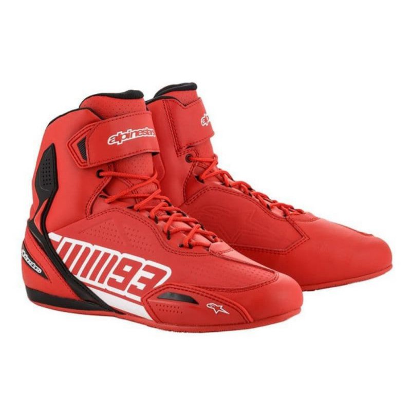 Alpinestar MM 93 Austin Riding Shoes  Red white