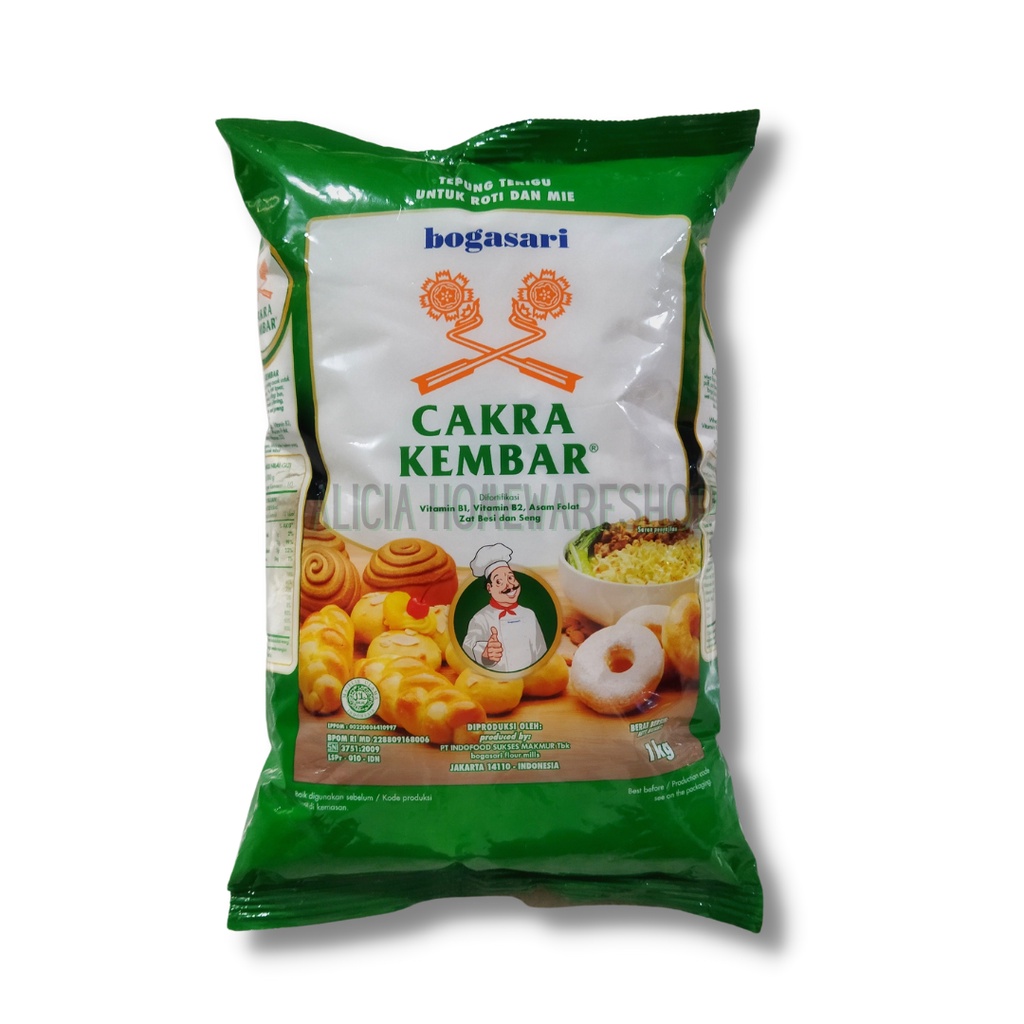 

Tepung Terigu cap Cakra kembar 1 Pack