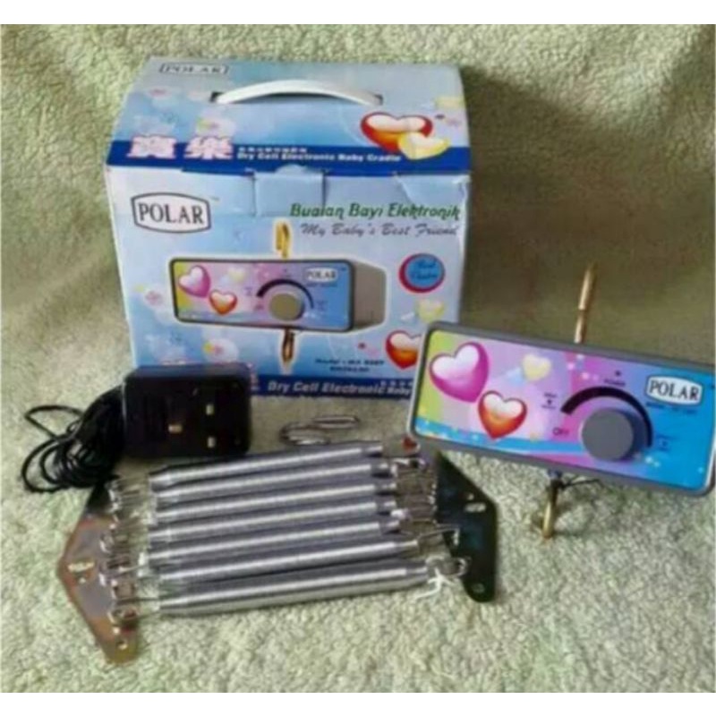 Polar Mesin Ayunan Bayi Elektrik Buatan Malaysia MX8389 / Mesin Ayunan Polar
