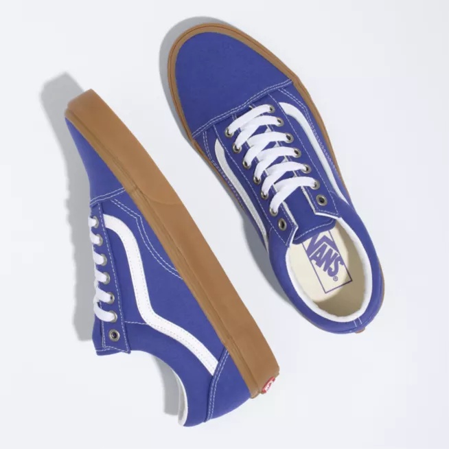 Sepatu Sneakers Pria Wanita Navy Gum Sepatu Murah