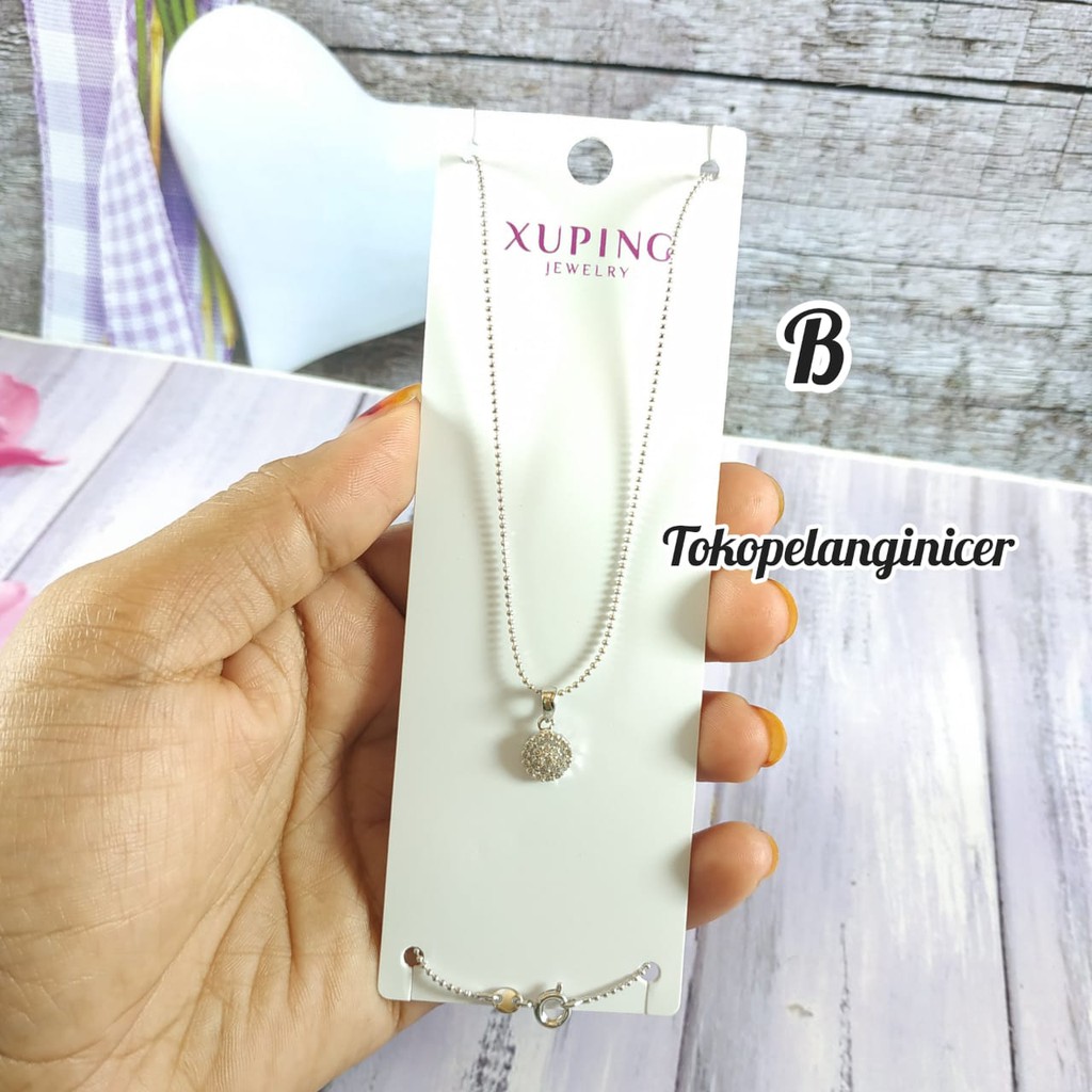 Kalung @Xuping -Vier Model Permata Full  Mini Anti Karat