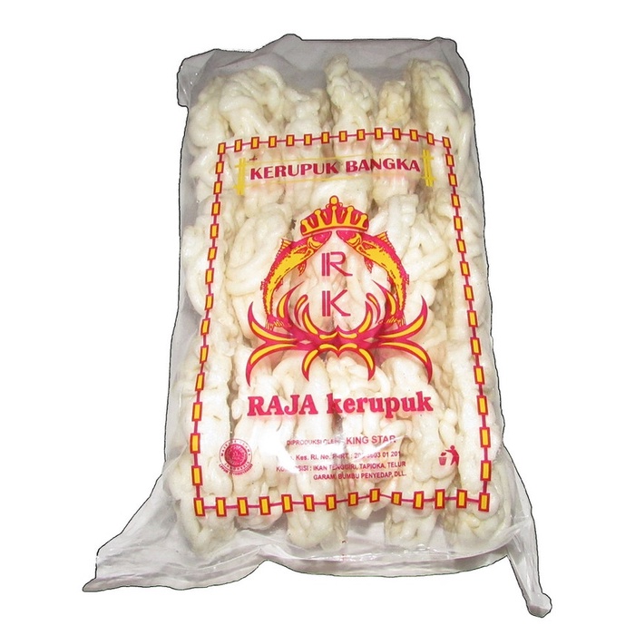 

NEW Kerupuk Bangka Raja Kerupuk d/h King Star - Keriting Kecil Isi 18