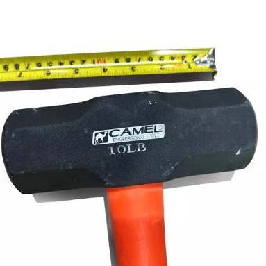 PALU BODEM GAGANG FIBER 6LB PALU BOBOK PUKUL GETOK GODAM SLEDGE HAMMER HANDLE FIBER/PALU PERTUKANGAN PERKAKAS TUKANG