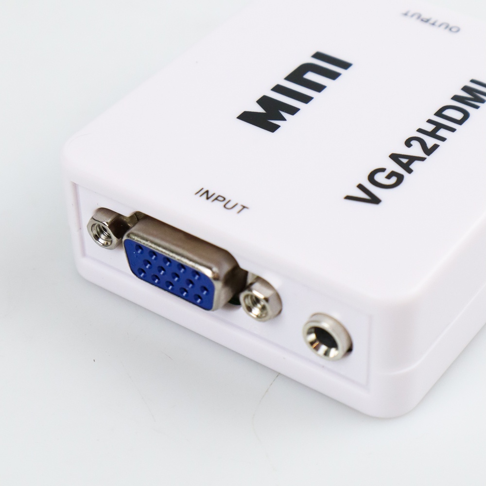 Konverter VGA ke HDMI- ST-218 - White