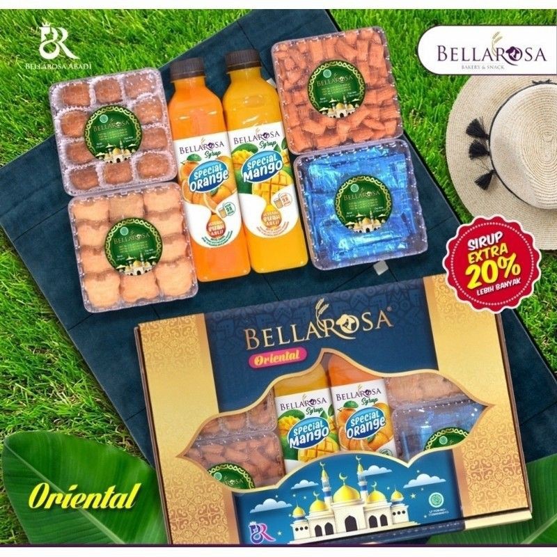 

[Gratis ongkir] PAKET ORIENTAL BELLAROSA KUE KERING / PAKET KUE LEBARAN BELLAROSA + SIRUP.