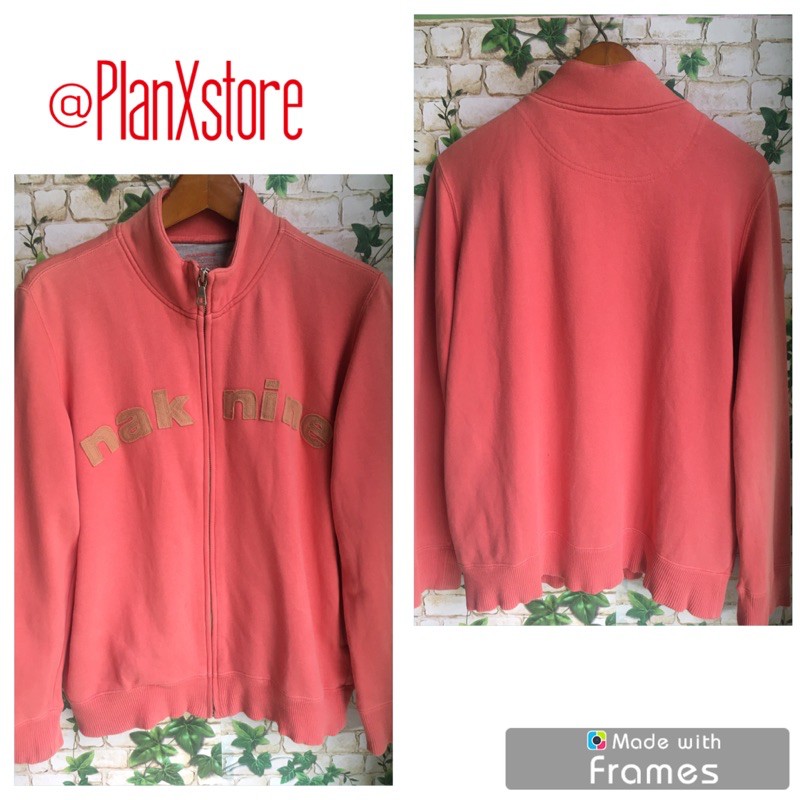 NAKNINE FULL ZIPER JACKET PRELOVED MURAH
