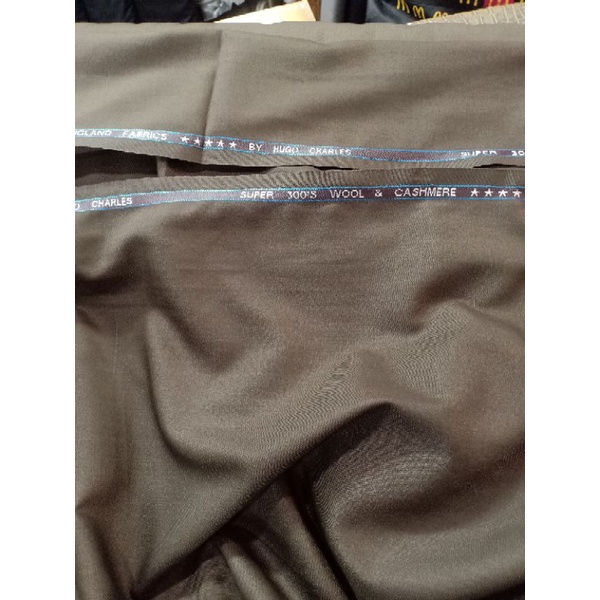 BAHAN SEMI WOOL KHUSUS WARNA-COKLAT-KEJAKSAAN-KAIN-PDH-PDL-SAFARI