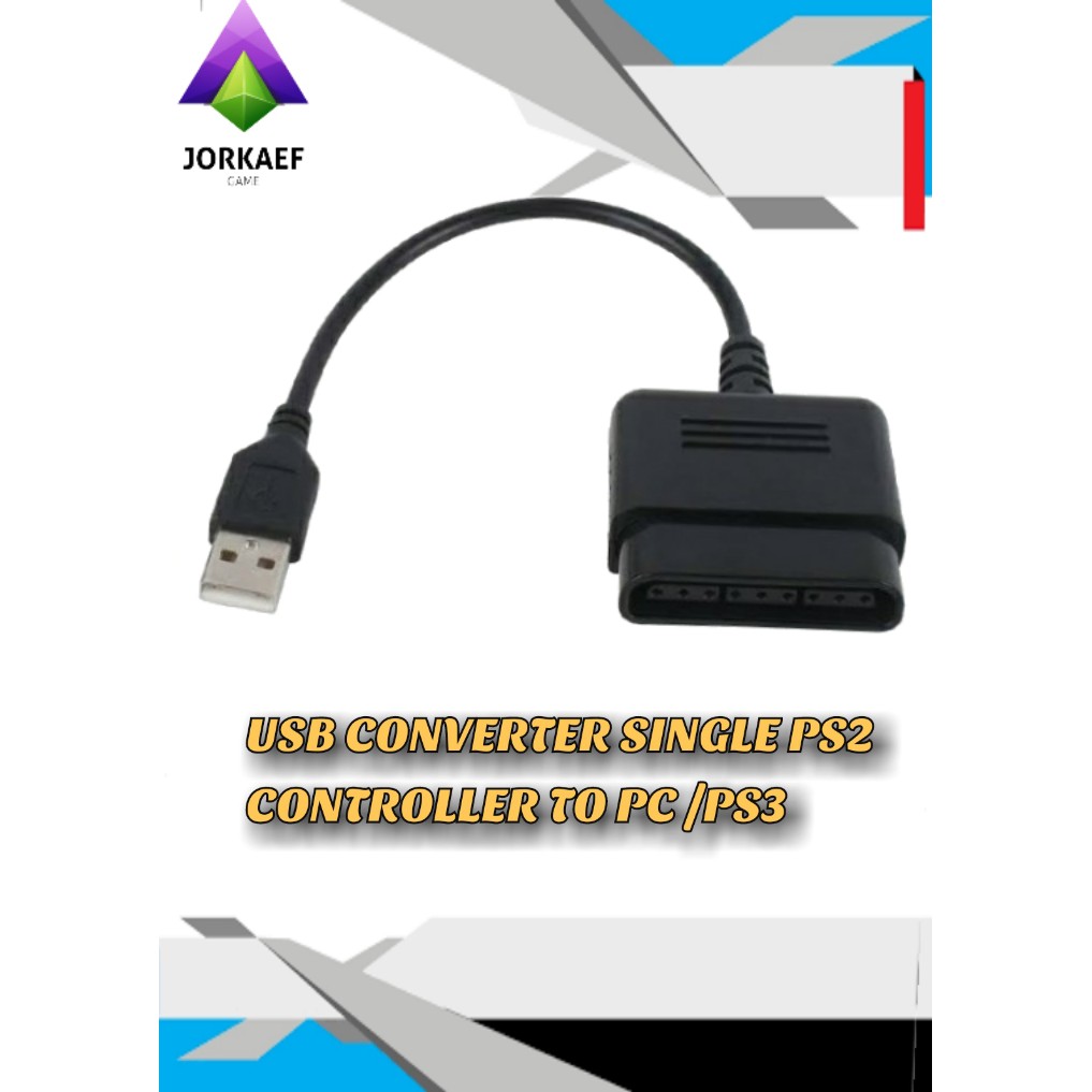 USB Converter Single PS2 Controller to PC/PS3 murah