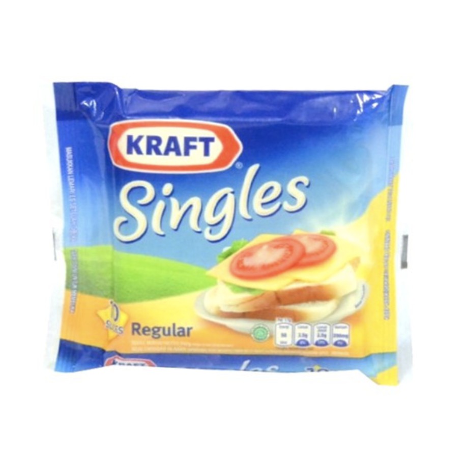 

Keju Kraft Singles - 5 slices 75gr / 10 slices 167gr