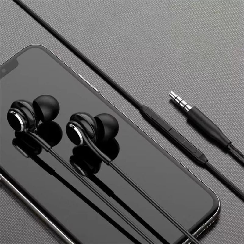 Headset Samsung S10 / S9 / S8 / Note 10 Handsfree AKG Original Earphone Asli Ori Full Bass