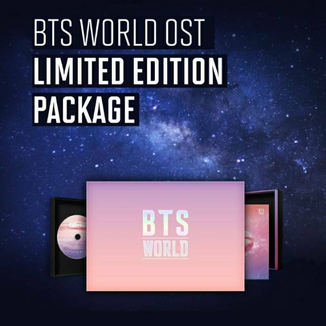 SHARING GOODS OST BTS WORLD ALBUM LIMITED PACKAGE