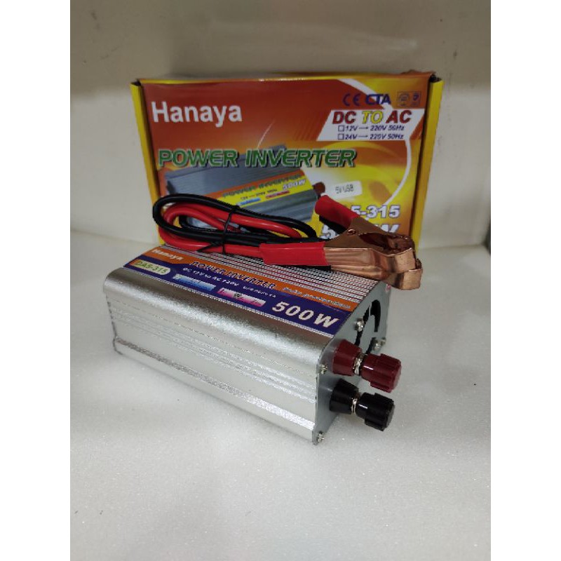 Power Inverter 500 watt hanaya Power Inverter 500w Power Inverter 500 wat
