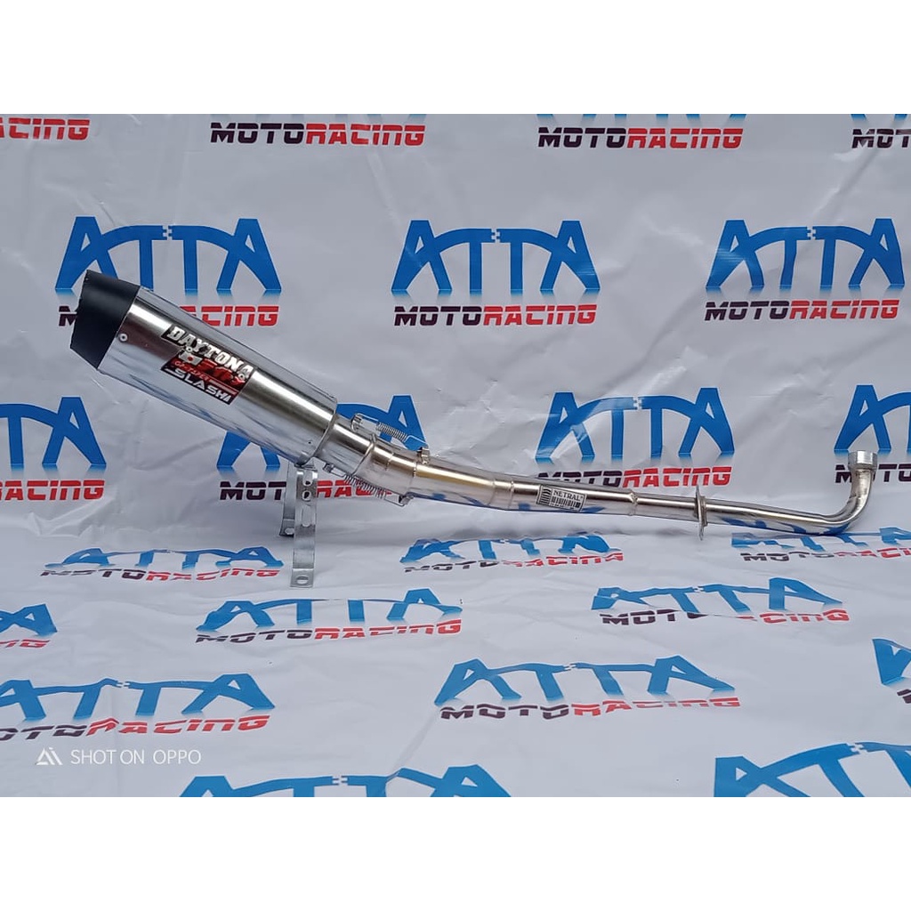 Knalpot Racing Daytona Supra Supra X 110 Astrea Grand Honda 70