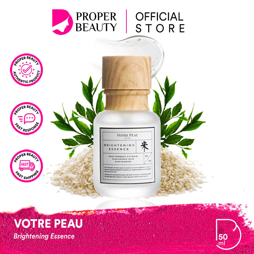 VOTRE PEAU Brightening Essence Indonesia / Skin Care / Niacinamide Hyaluronic Acid Toner Serum Cream