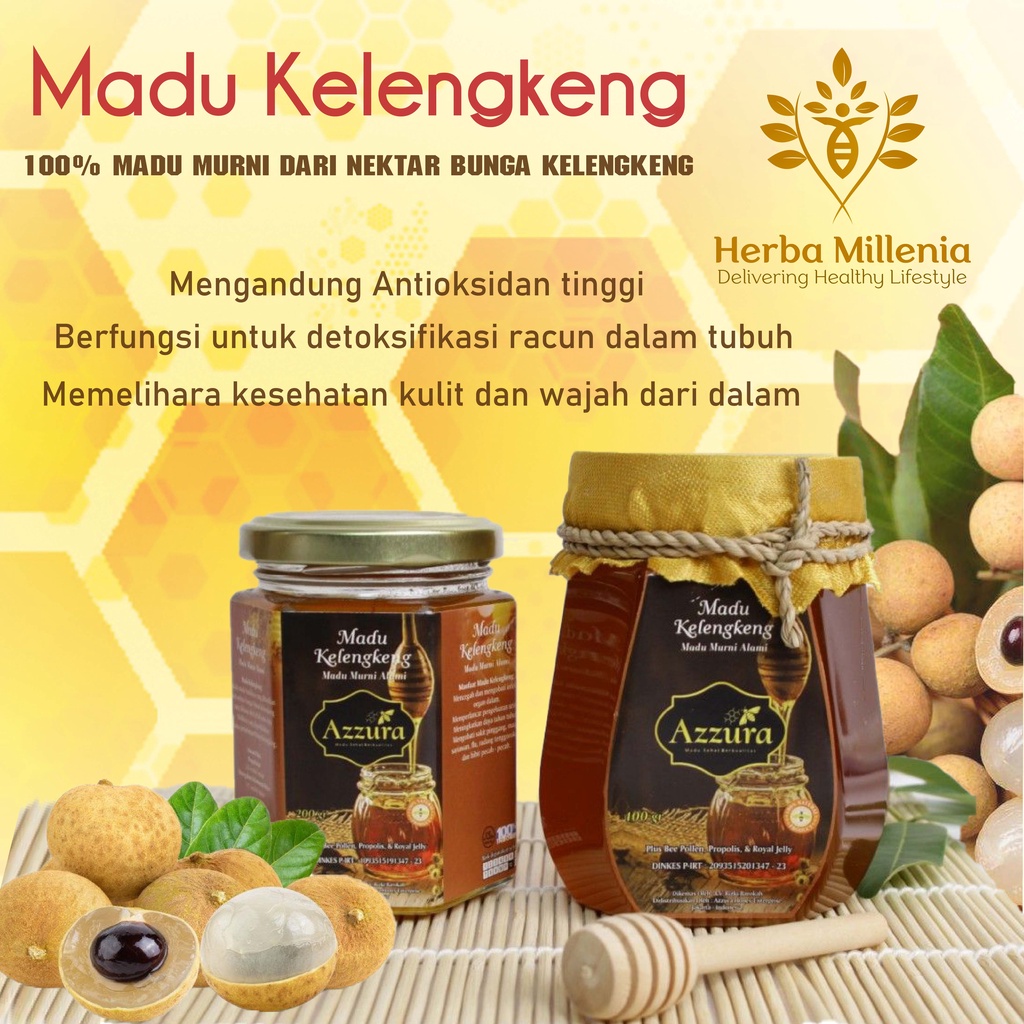 

Madu Murni Kelengkeng Azzura Mengandung Antioksidan Tinggi
