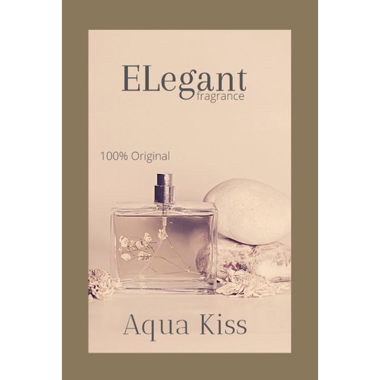 Aqua kiss Parfum wanita premium Botol Hermes/Lelabo 30ml