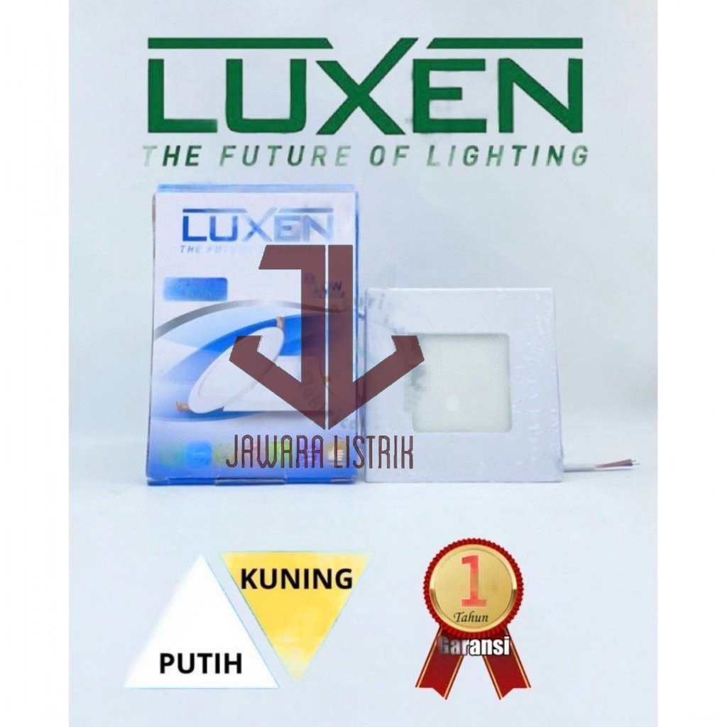 LAMPU DOWNLIGHT LED PANEL INBOW 3W 3 W WATT LUXEN KOTAK BERGARANSI