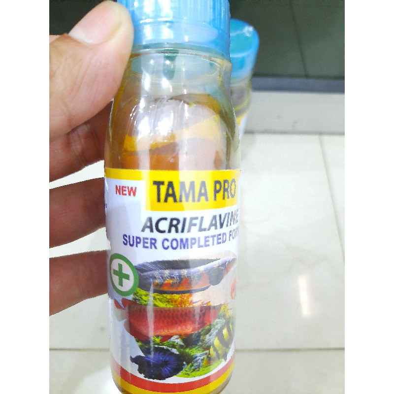 Obat ikan anti jamur luka bakteri TAMA PRO ACRIFLAVINE 100ML