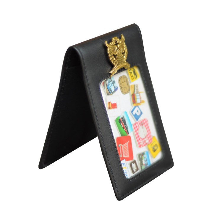 

{ cokro.mintostore } Tempat ID Card Holder/Name Tag Kulit/Magnet Pajak CINK-14