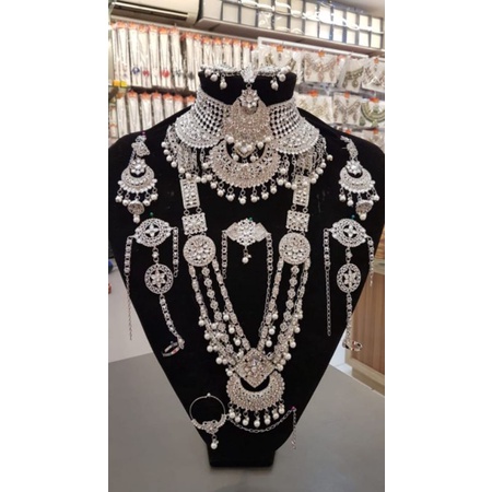 kalung bridal India set komplit penganten.