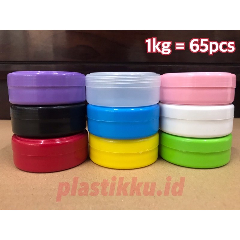 POT POMADE KOSONG / POT LULUR 50GR / Wadah Kemasan Pomade (KECIL)