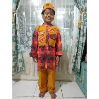 DISKON BAJU  MUSLIM  ANAK  LAKI  LAKI  MERK  KEKE  SIZE 9 