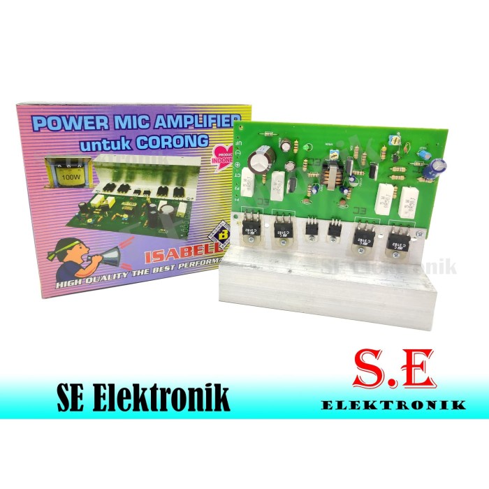 kit modul power mic amplifier 200w untuk corong