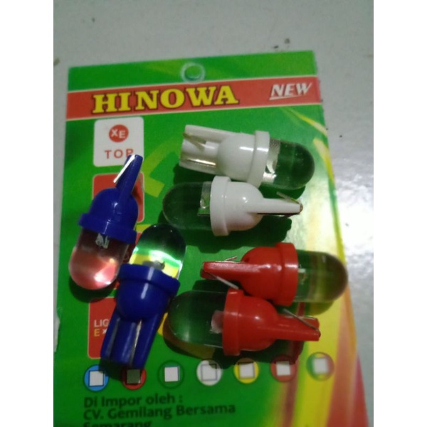 Lampu sen senja T10 lampu sen lampu senja stay and flash lampu senja dan sen motor