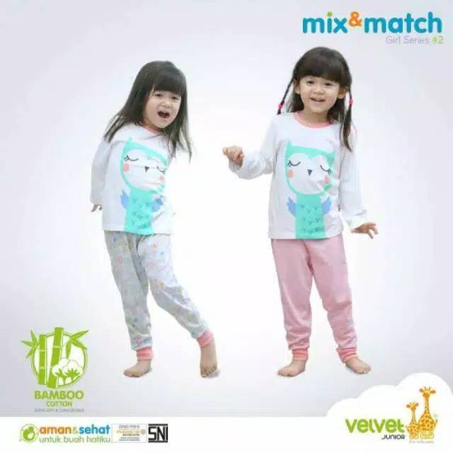 Velvet Junior Mix &amp; Match Cotton Bamboo