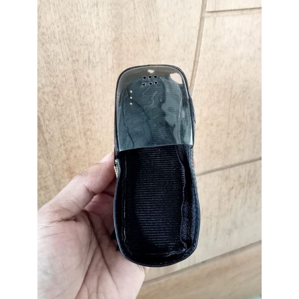 Leather case dompet hp nokia 7110