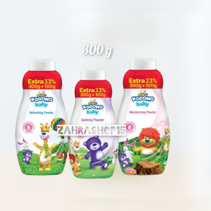 Kodomo Baby Powder Botol 300g + 100 gr