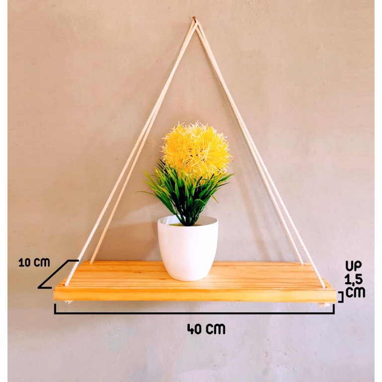 Ambalan / Rak tanaman gantung